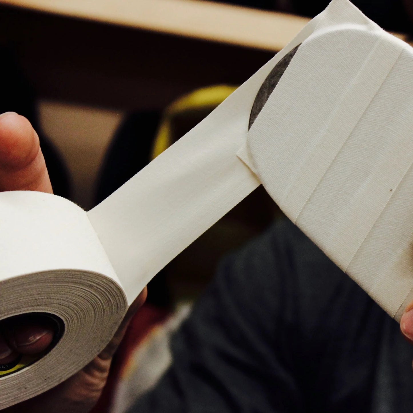 HOWIES 1.5” WHITE CLOTH HOCKEY TAPE