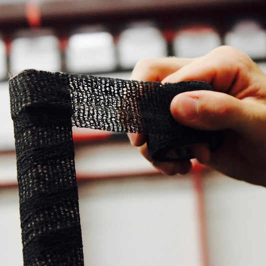 HOWIES BLACK STRETCHY GRIP HOCKEY TAPE