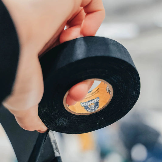 HOWIES BLACK CLOTH HOCKEY TAPE 1" WIDE