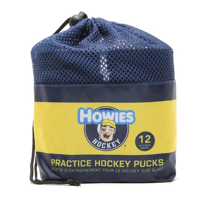 PRACTICE 6OZ. BLACK HOCKEY PUCKS